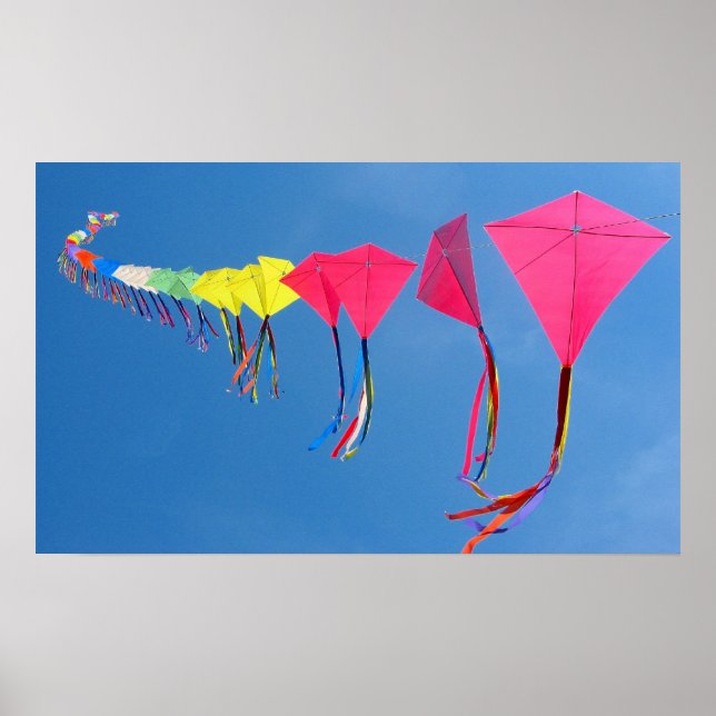 Póster Let's go fly a kite! (Frente)