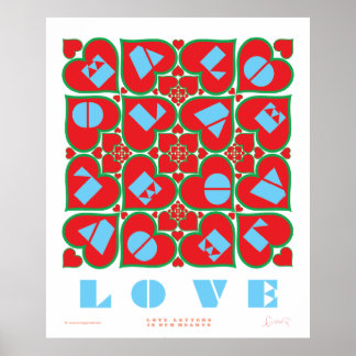 Póster Letters of Love