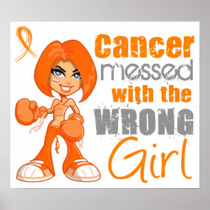 Póster Leucemia Con Un Chica Equivocado.png