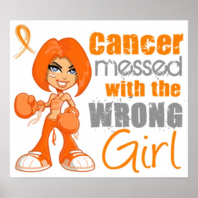 Póster Leucemia Con Un Chica Equivocado.png (Frente)