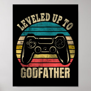 Póster Levantado Al Juego De Video De Godfather 1