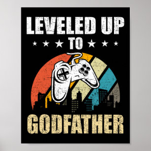 Póster Levantado Al Juego De Video De Godfather 3