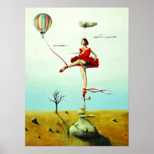 Póster Levántame, Ballerina, Poster Inspirador