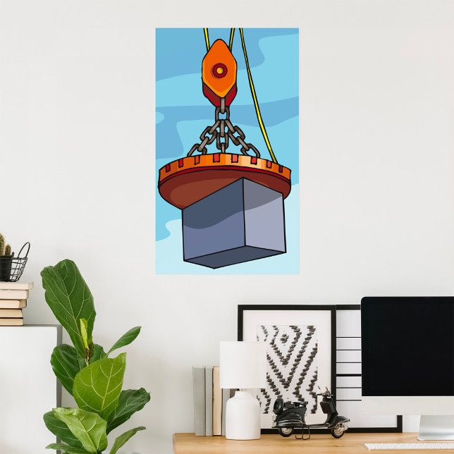 Póster Levantamiento de grúa (Subido por el creador)