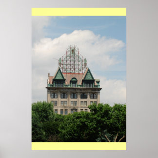 Póster Levantamiento de la ciudad eléctrica