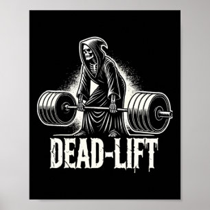 Póster Levantamiento muerto - Cuerpo de entrenamiento de