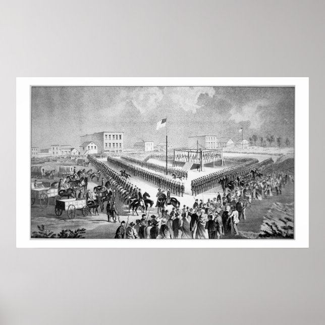 Póster Levantamiento sioux santee, Mankato, Minnesota, 18 (Frente)