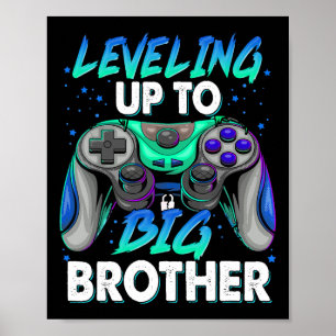 Póster Levantar Hasta Big Bro Gamer Videojuego Big Brothe