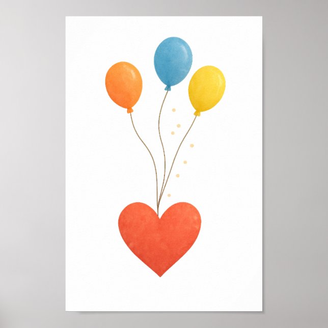 Póster Levantar mi corazón (Frente)