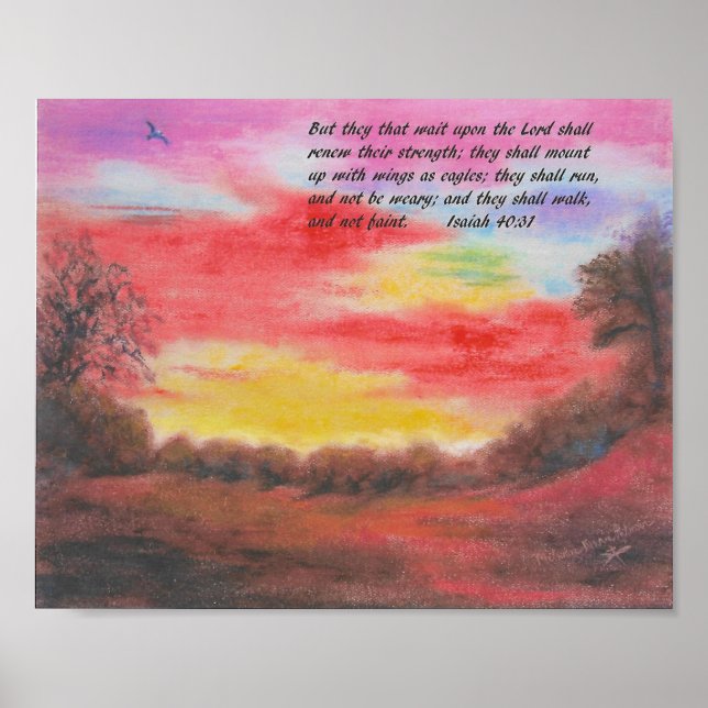 Póster Levantarse como Poster de Eagles Sunrisev (Frente)