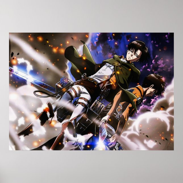Póster Levi Ackerman (Frente)