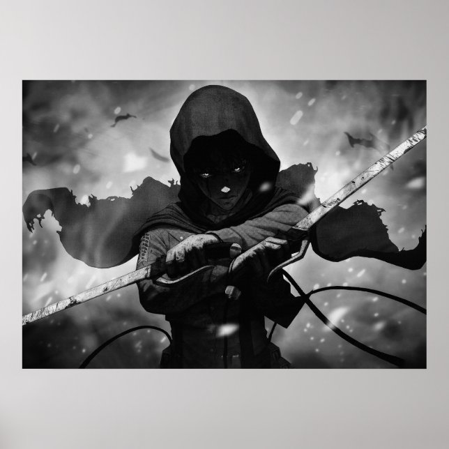 Póster Levi Ackerman (Frente)