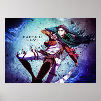 Póster Levi Ackerman