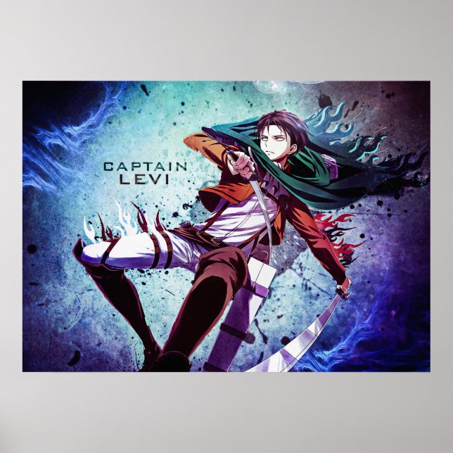 Póster Levi Ackerman (Frente)