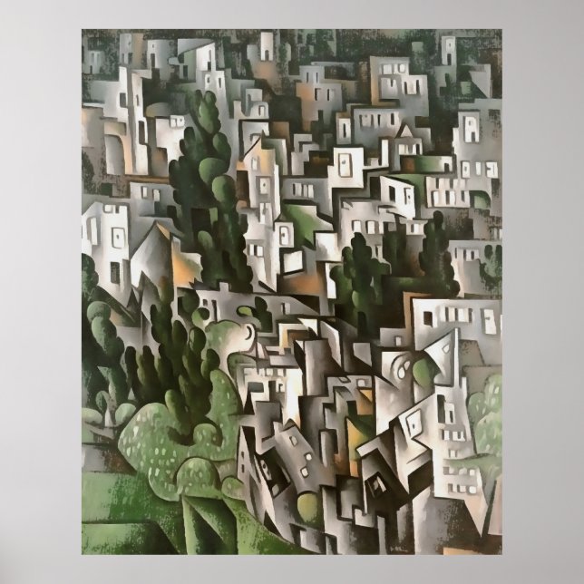 Póster Levissihan Kayakoy Fethiye Landscape Art (Frente)