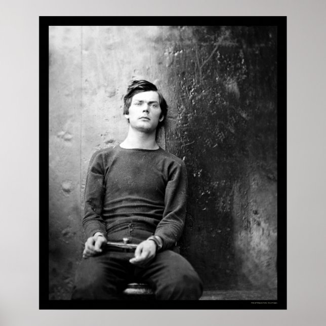 Póster Lewis Payne, Lincoln Conspirator 1865 (Frente)