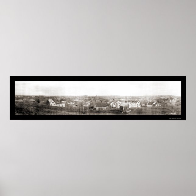 Póster Lewiston, ME Photo 1910 (Frente)