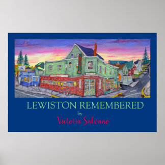 Póster Lewiston Rememberd