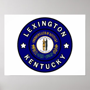 Póster Lexington Kentucky