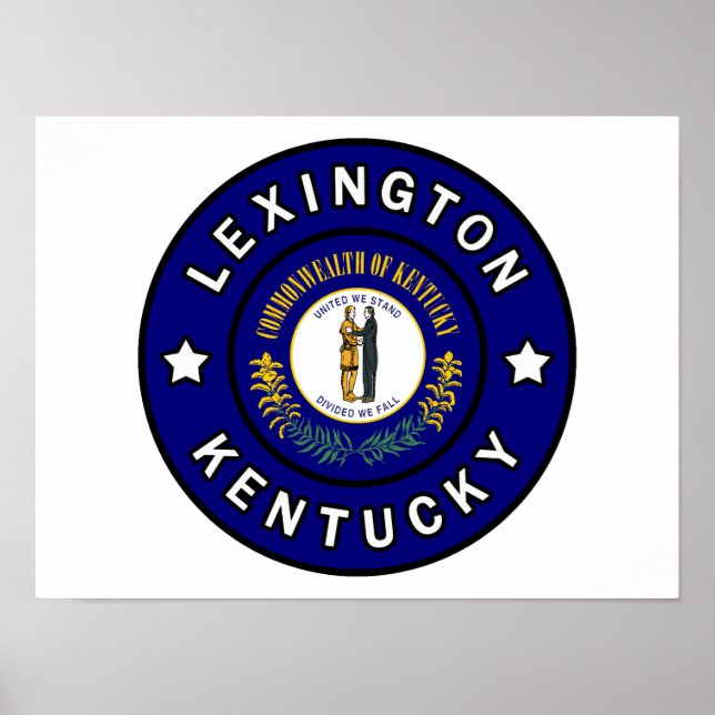 Póster Lexington Kentucky (Frente)