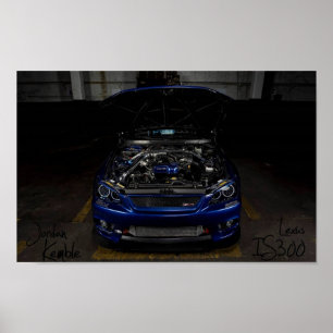 Póster Lexus IS300