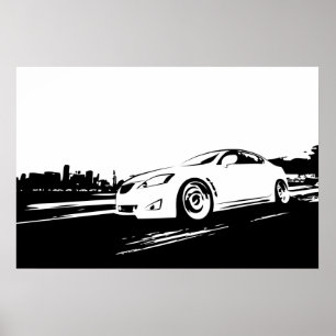 Póster Lexus IS350