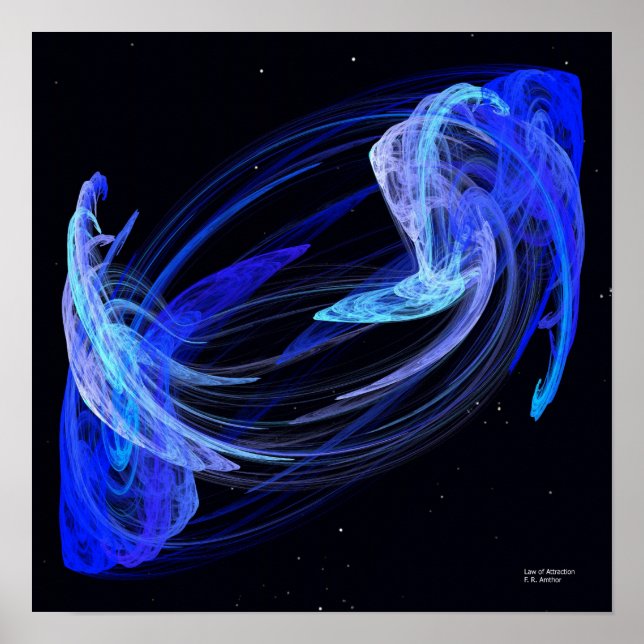 Póster Ley de atracción (Frente)