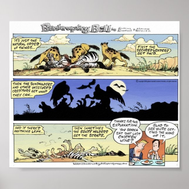 Póster Ley de Quiebras - Orden Natural (Frente)