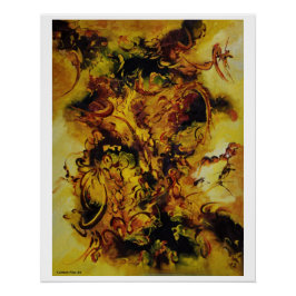 Póster "Ley transparente que incluye el cielo oscuro", Po