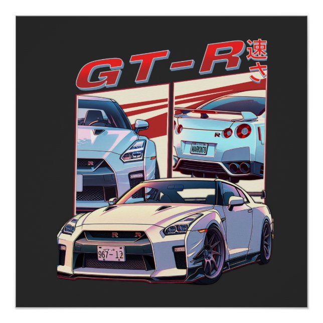 PÓSTER LEYENDA CALLEJERA GT-R (Anverso)