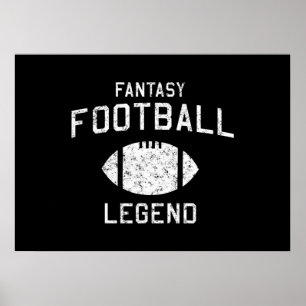 Póster Leyenda de Fantasy Football
