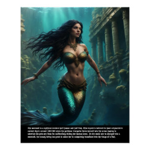 Póster Leyenda de la sirena