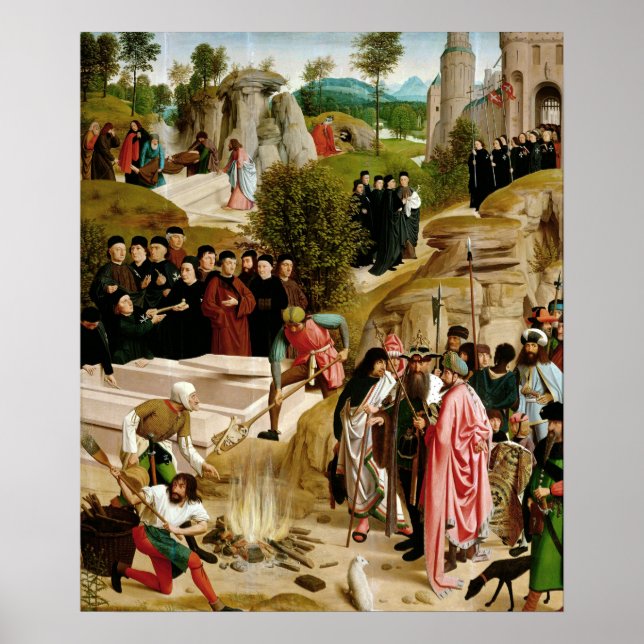 Póster Leyenda de las reliquias de San Juan Bautista (Frente)