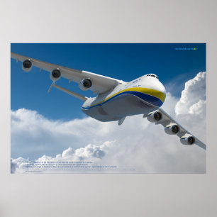 Póster Leyenda de los Cielos: Antonov An-225 Mriya Ultra-