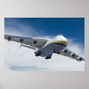 Póster Leyenda de los Cielos: Antonov An-225 Mriya Ultra-