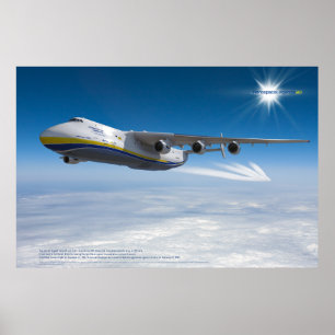 Póster Leyenda de los Cielos: Antonov An-225 Mriya Ultra-