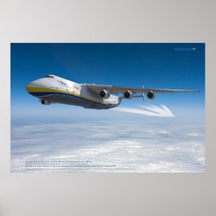 Póster Leyenda de los Cielos: Antonov An-225 Mriya Ultra-