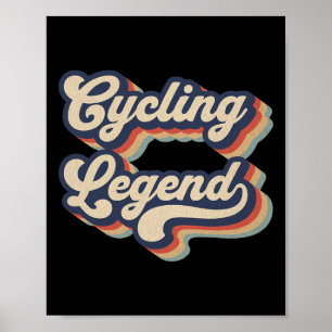 Póster Leyenda del ciclismo Bicicleta Ciclismo Hombres Mu