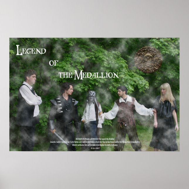 Póster Leyenda del Medallón (Frente)