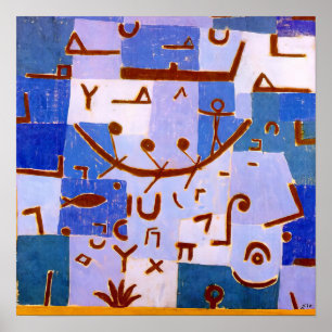 Póster Leyenda del Nilo Paul Klee