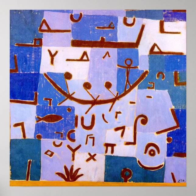Póster Leyenda del Nilo | Paul Klee | (Frente)