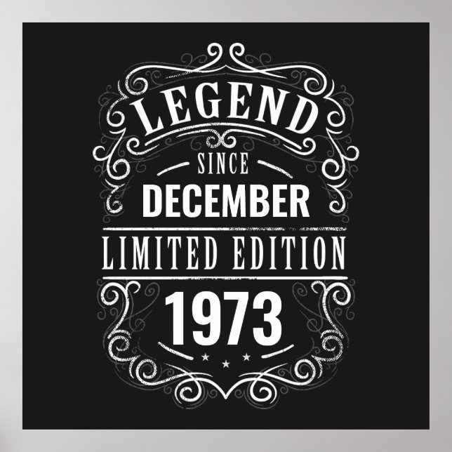 Póster Leyenda desde personalizada (Frente)