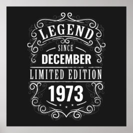 Póster Leyenda Desde Personalizado