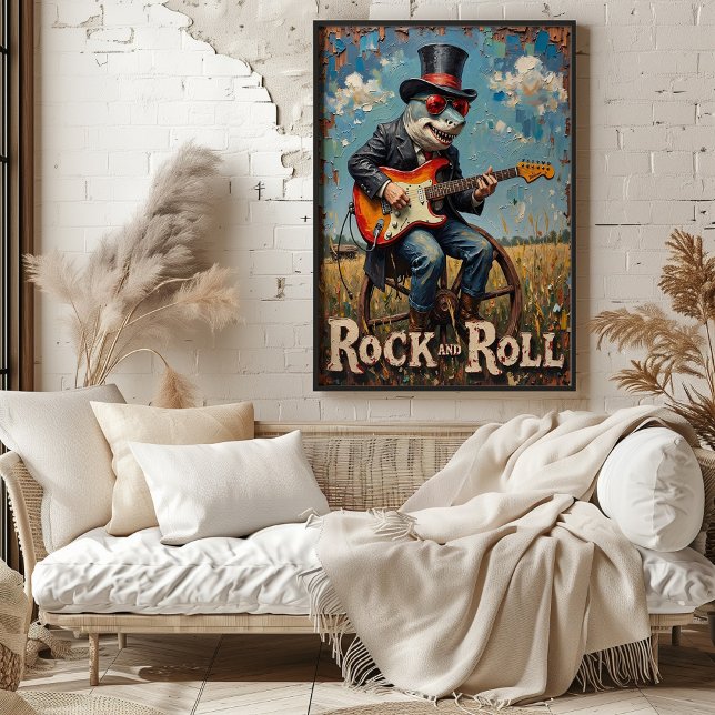 Póster Leyenda rock de los picos del hielo (Subido por el creador)