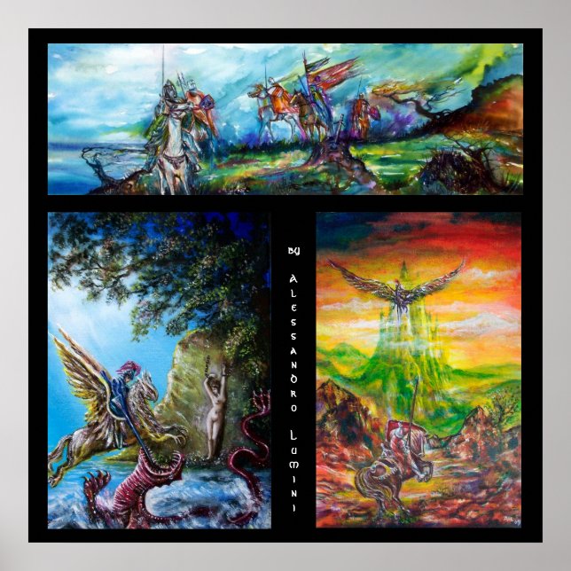 PÓSTER LEYENDAS DE MAGIA Y MISTERIO (Frente)