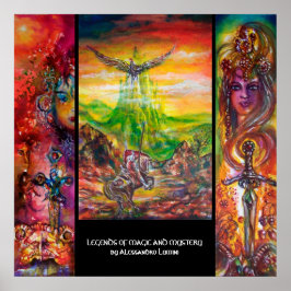 PÓSTER LEYENDAS DE MAGIA Y MISTERIO