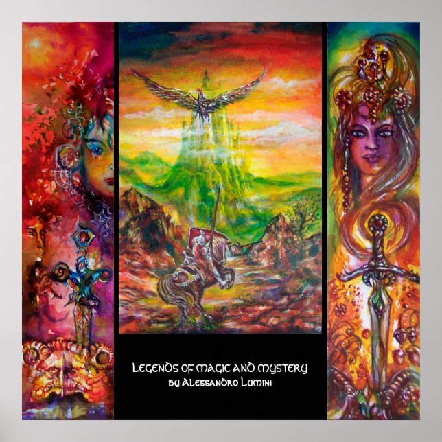 PÓSTER LEYENDAS DE MAGIA Y MISTERIO (Frente)