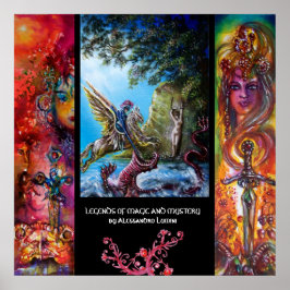 PÓSTER LEYENDAS DE MAGIA Y MISTERIO 4