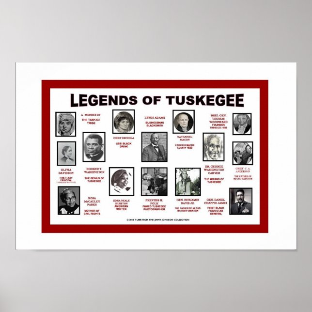 PÓSTER LEYENDAS DE TUSKEGEE (Frente)