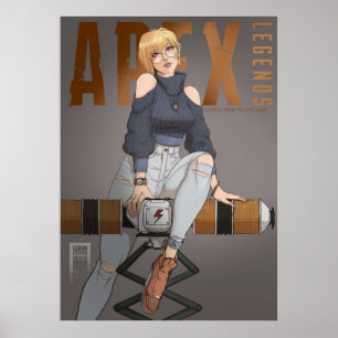 Póster leyendas de wattson apex